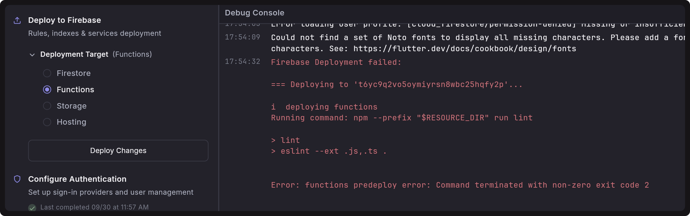cloud-fn-deploy-failed